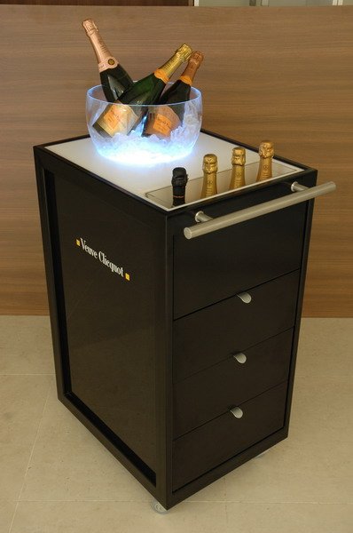 Custom design for Moet Hennesy design by Kevin Brown 